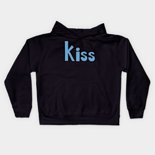 This is the word KISS Kids Hoodie